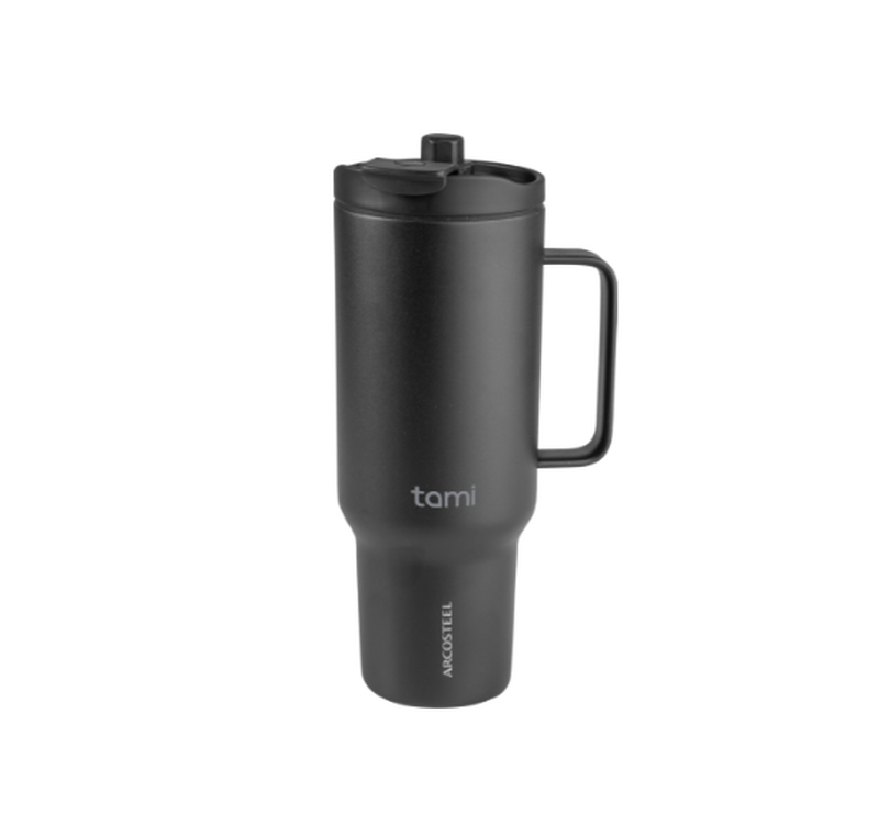 כוס תרמית פרמיום- שחור image number 0